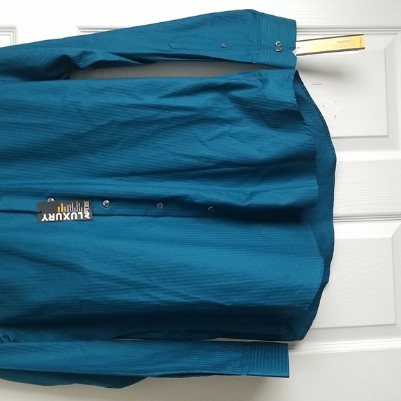 NWT Apt. 9 Modern Fit Men's Button Down Shirt - Picture 2 of 12